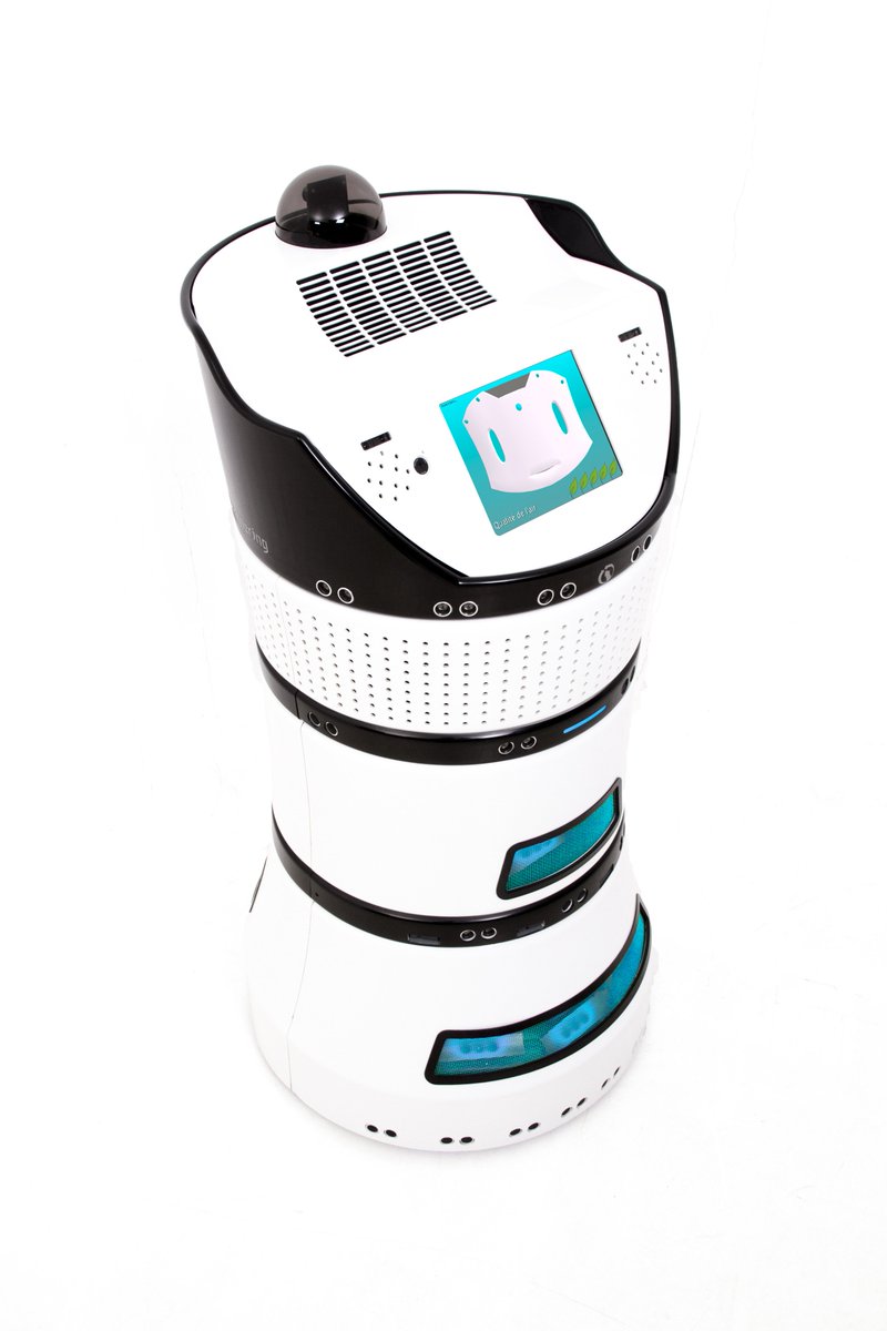 Comment fonctionne ce #robot #antipollution et #IA made in #CergyPontoise ? tinyurl.com/lvb6u39 #Replay #TECH24 avec <a href="/marjoriepaillon/">Marjorie Paillon</a>