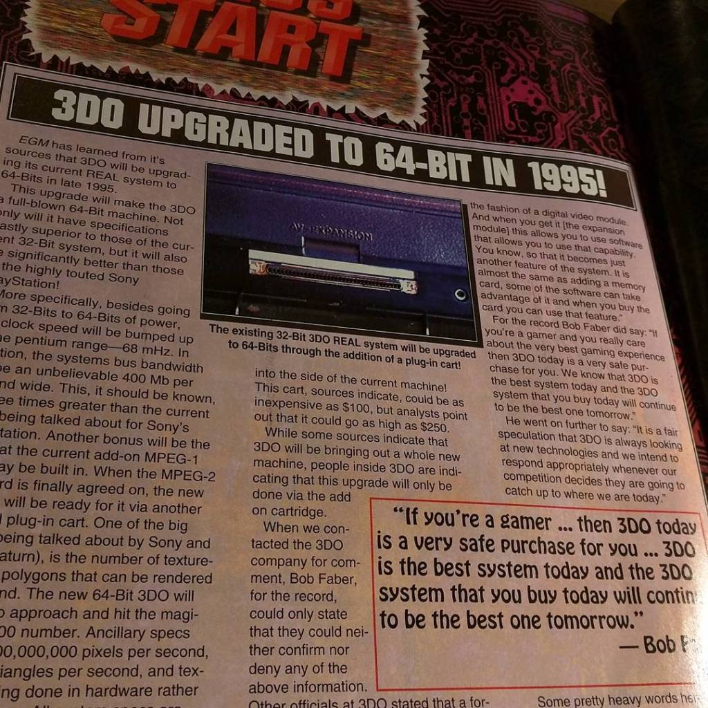 retrotechinfo's tweet photo. #3do #issafe #bobfaber #32bit #64bit #thingsthatdidnthappen #failed #unitssoldze… https://t.co/0yxoJFhyQh https://t.co/cs2GAf5Pxe