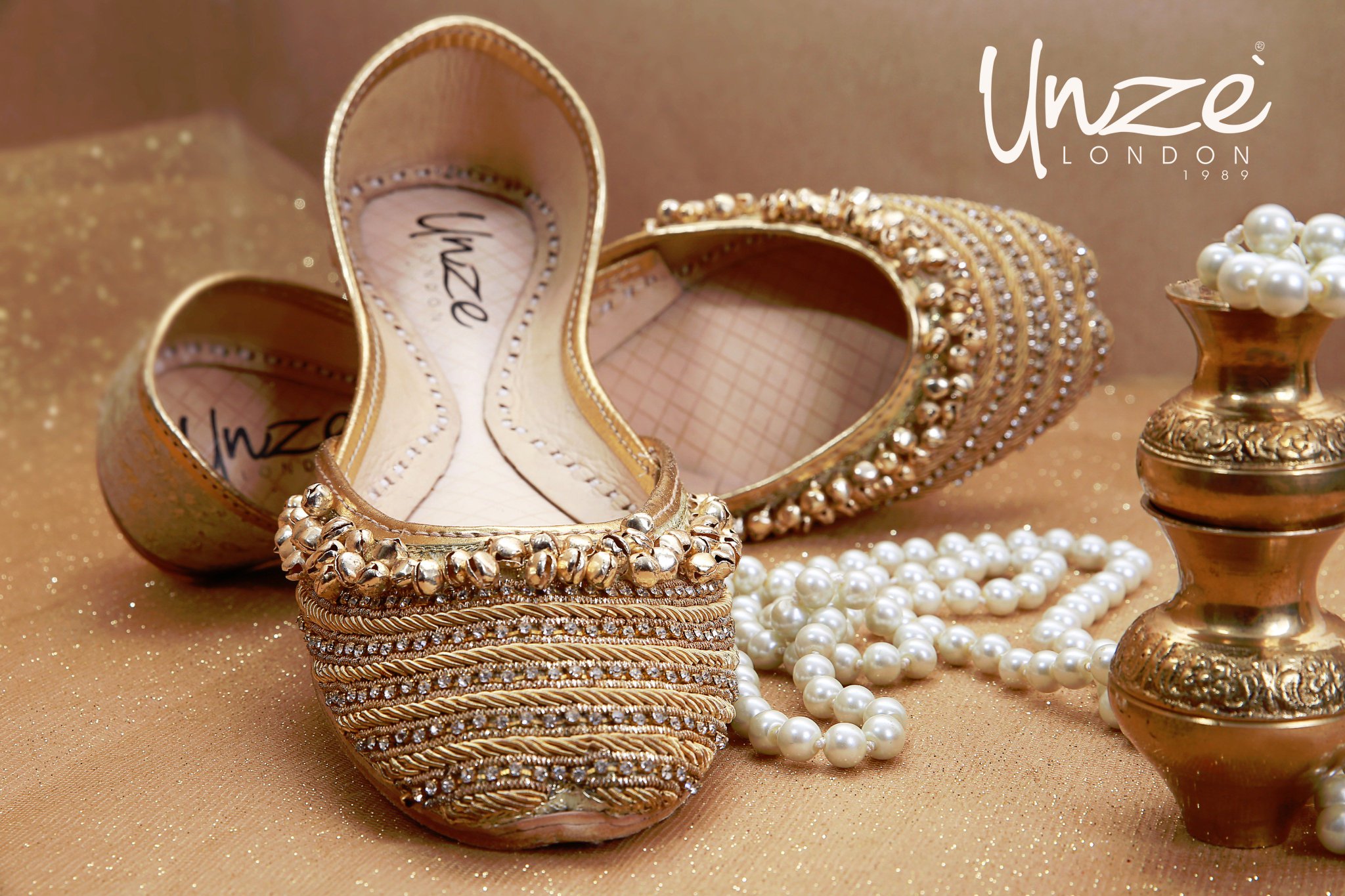 unze bridal shoes