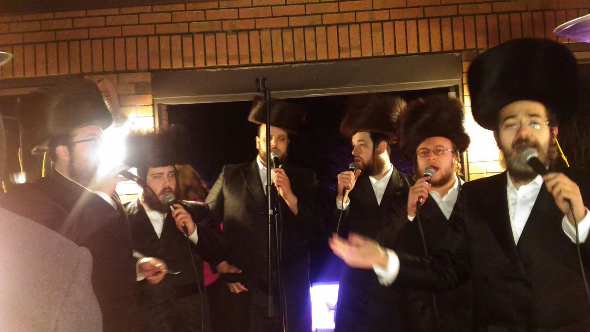 Beautiful Sheva Bruchas in Toronto Motzei Shabbos with the amazing <a href="/TheShiraChoir/">Shira Choir</a>