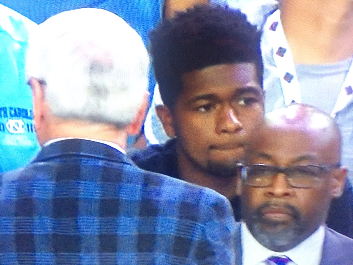 rich_hofmann's tweet photo. Poor Roy turns around to talk to his assistants and sees the Ghost of Christmas Past. https://t.co/ZOvXKKjsRk