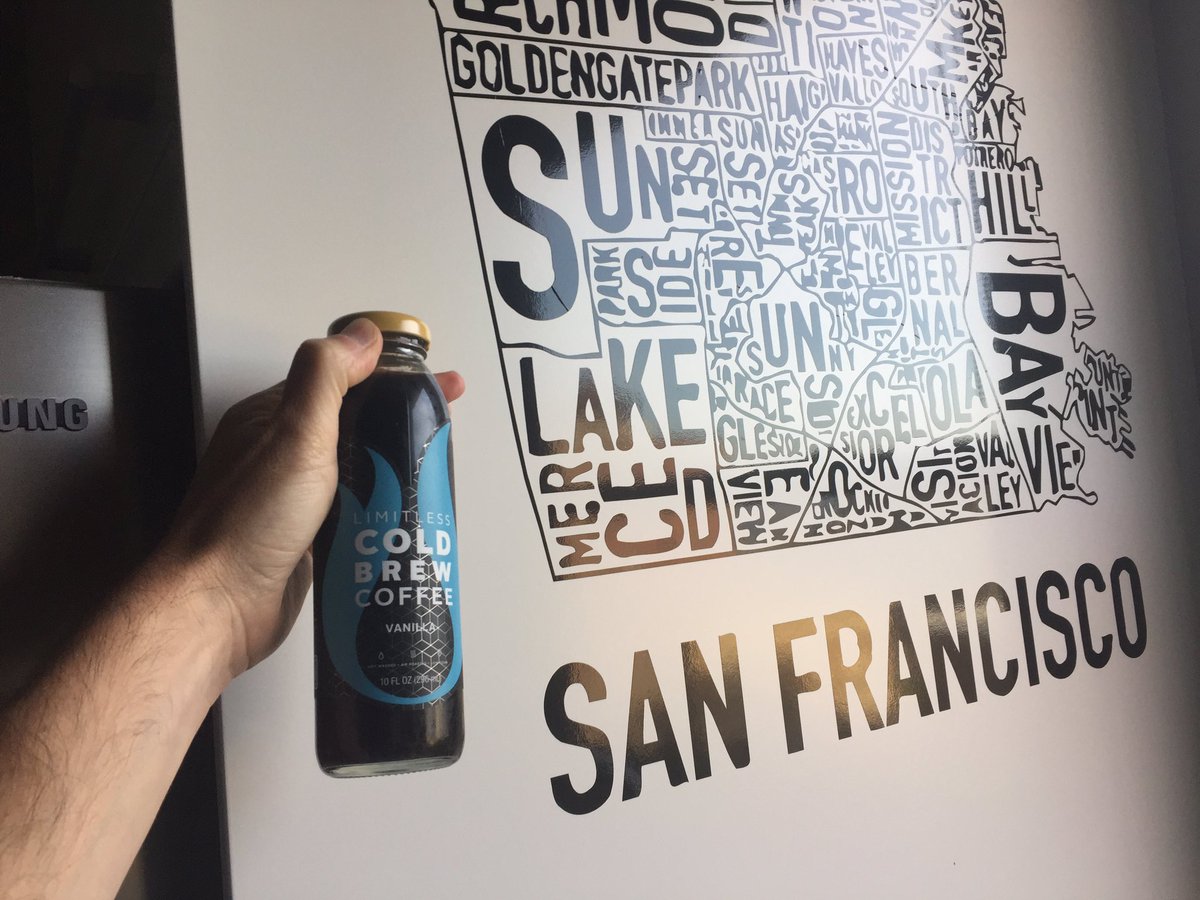 TheRealDube's tweet photo. Can't wait till @Mattmatros company @BrewLimitless eventually gets out to the Bay Area! #bestcoldbrew https://t.co/HRzKSaAL0A