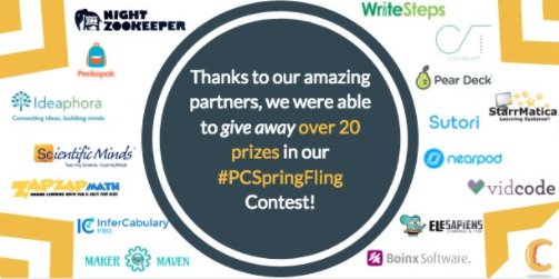 PledgeCents's tweet image. We're thankful for our partnerships that helped #PCSpringFling to be such a success!! bit.ly/PCSpringFling #edtech #edchat #teaching #K12