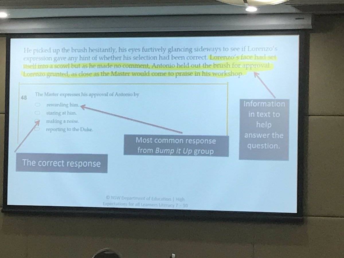 'Literacy 7-10 Strategies' presented by Prue Greene and Mel Shorter. #DoEHighExpectations