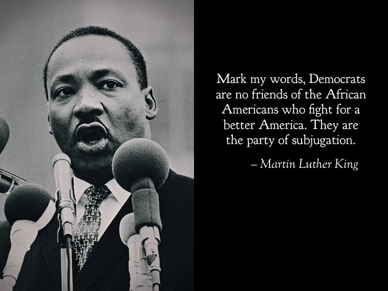 MLK understood. #MAGA