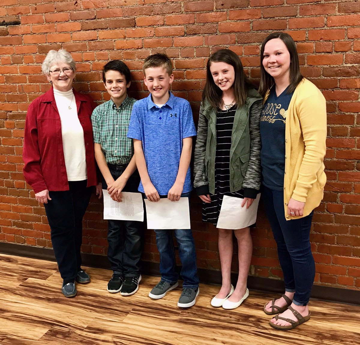 Rachelbranting3's tweet photo. Enjoyed listening to these contest winners read their Americanism essays tonight! #5thgradersrule https://t.co/OzlriPLNZc
