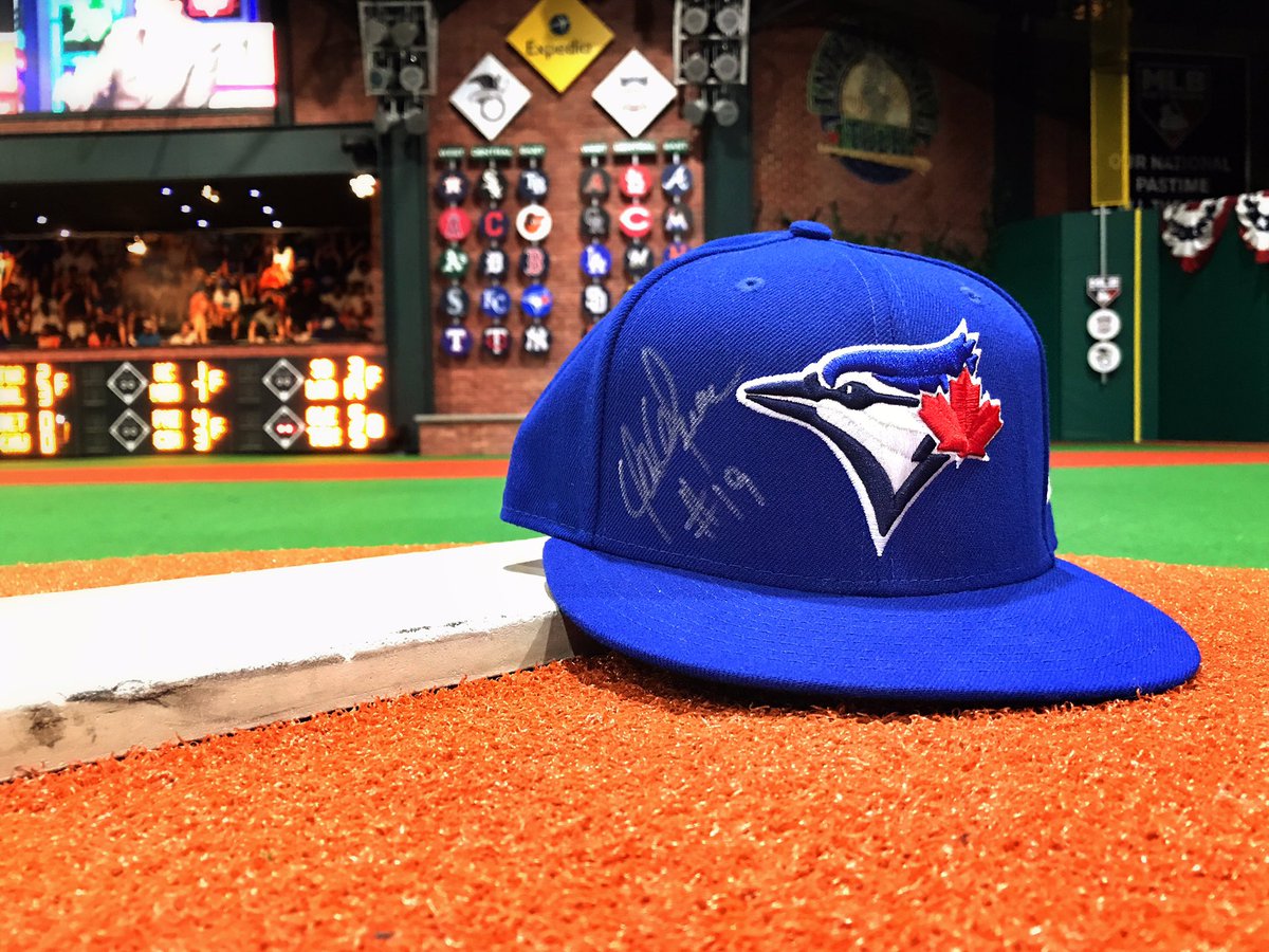 Celebrate #CapsOn by RETWEETING for a chance at this <a href="/Plesac19/">Dan Plesac</a> signed <a href="/BlueJays/">Toronto Blue Jays</a> hat! #MLBTonight #OpeningDay