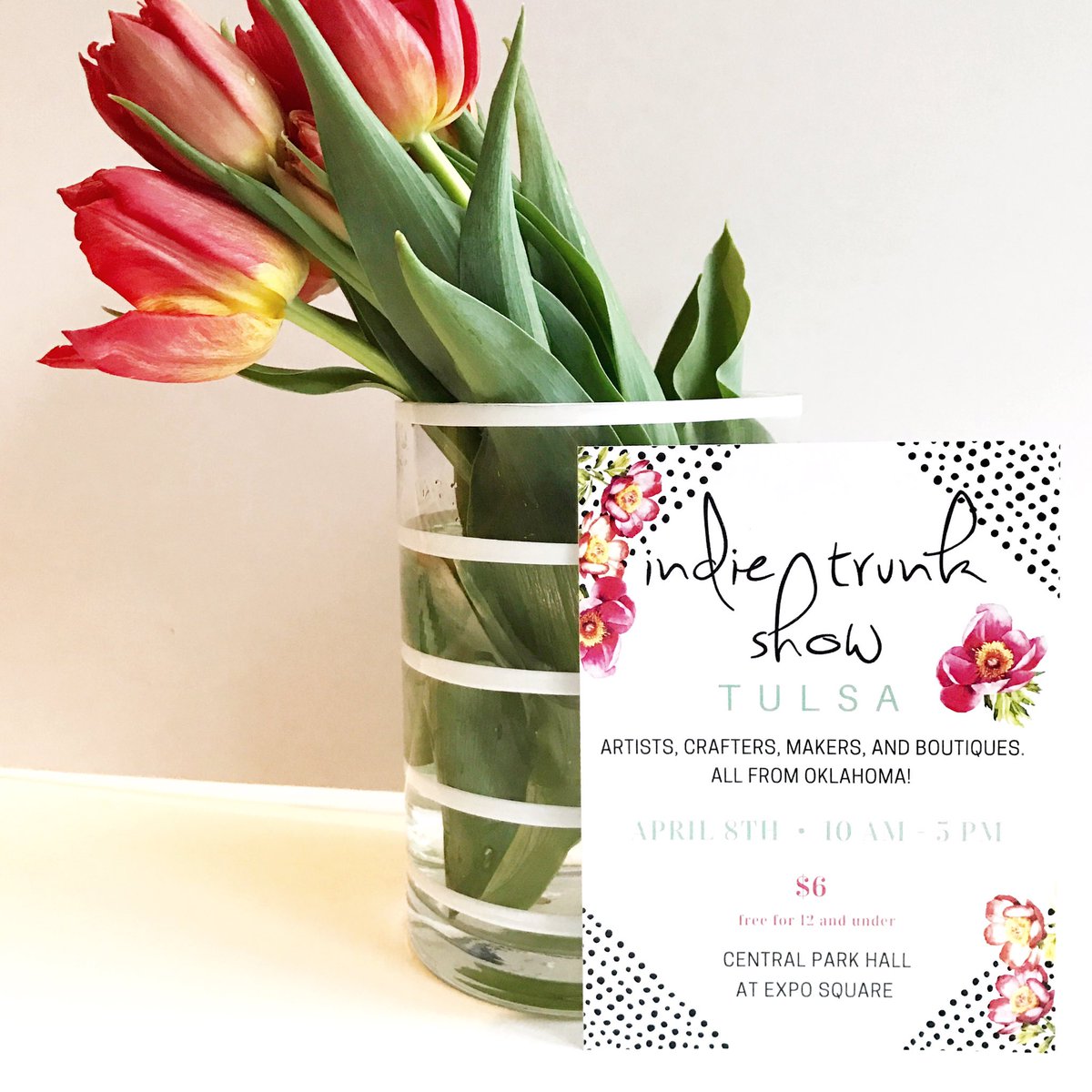 Tulsa, we're coming your way THIS Saturday!! #indietrunkshow #tulsa #shoplocal #shoptulsa #shoplocaltulsa #makersmovement #localboutiques