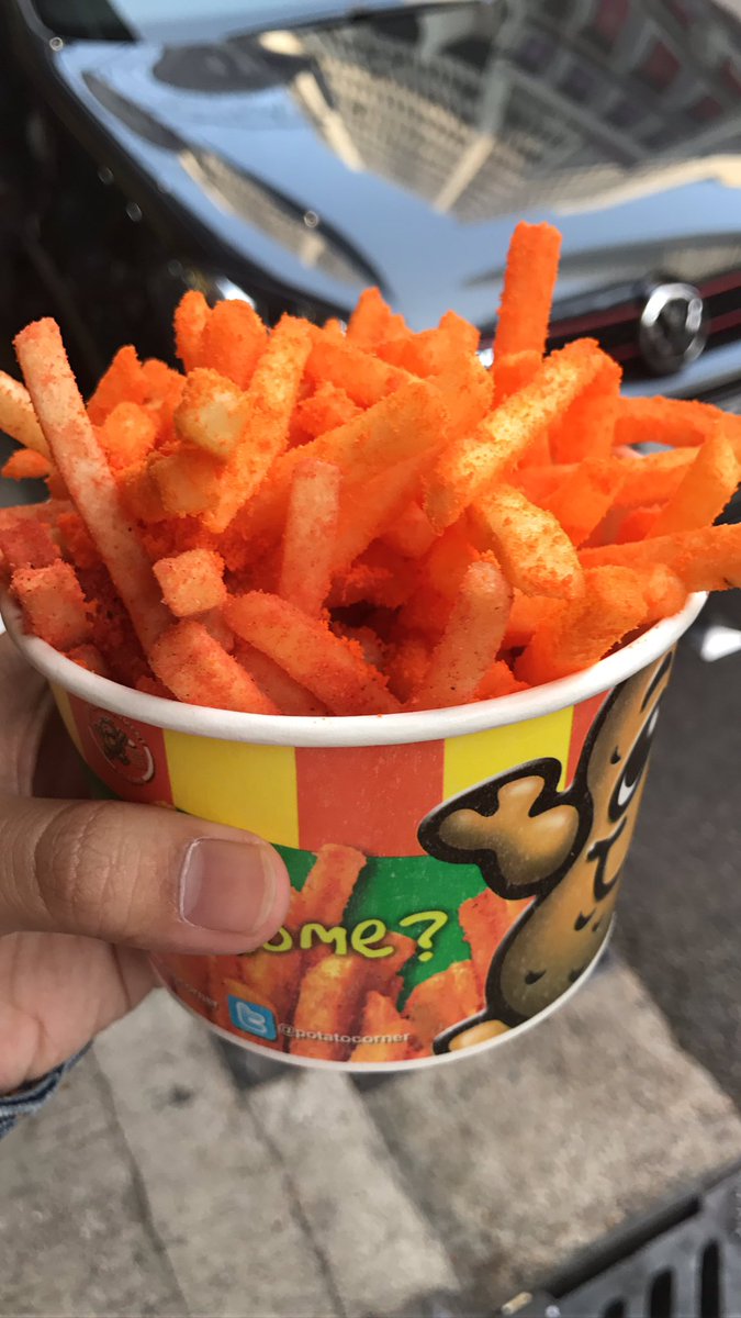 PotatoCornerUSA's tweet photo. another #Spudluvatfirstbiteπ moment RT @S_Rosey_XD: Fπk I still can't get over this πππ #frenchfries #potatocorner https://t.co/lap2TrefXL