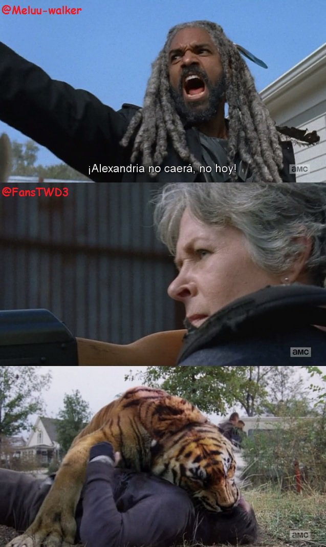 FansTWD3's tweet image. Esta escena fue épica!! ♥ #TWD #TheWalkingDead #TWD7enFOX @mcbridemelissa @kharypayton