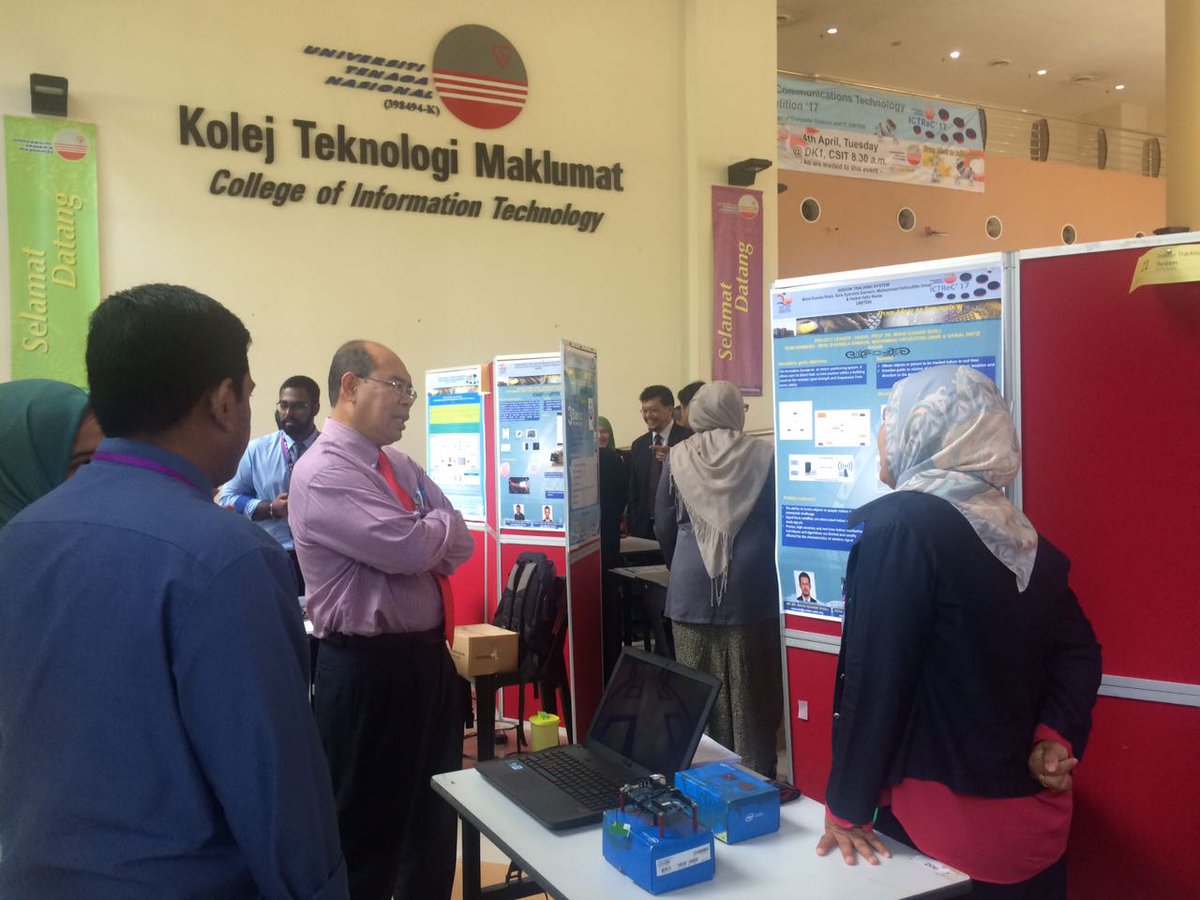 cciuniten's tweet photo. The exhibitors are presenting their project at ICTREC' 2017
#CSIT #CSITUNITEN #UNITEN #ICTREC'17 https://t.co/tcsrxAfFPZ