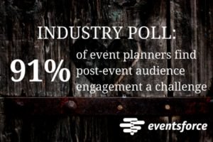 #eventprofs! Do you find post-event audience engagement a challenge? bit.ly/2nRZC8s #events #eventmarketing