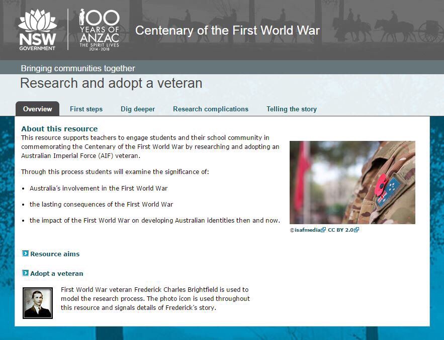 learnPSNSW's tweet photo. Have you seen the #Anzac resources produced by #NSWDoE? Use these resources with your students https://t.co/DPCyOSCbzX #DoEHighExpectations https://t.co/fDFX9j6GvC