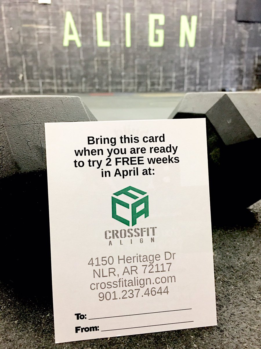 CrossFit Align (@CrossFit_Align) / Posts / X