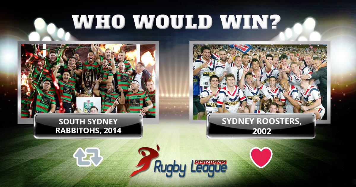 Who wins this one and why?

#rugbyleague #NRL