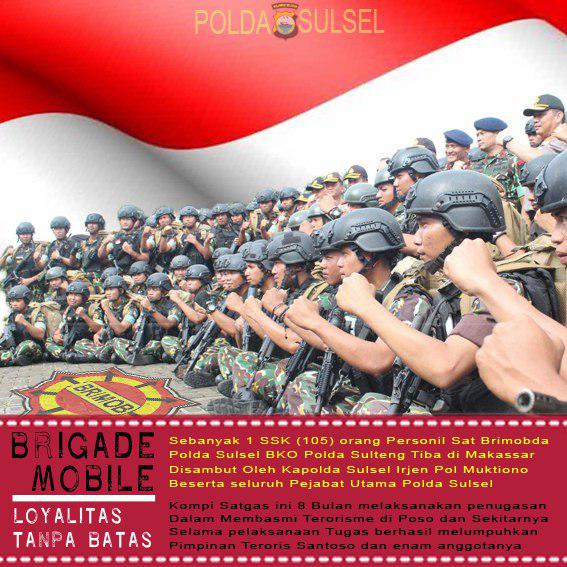 Penyambutan Kompi Penugasan Tinombala, Kapolda Sulsel Apresiasi Tekad Pengabdian Personil Brimob
#Poldasulsel
#Kapoldasulsel