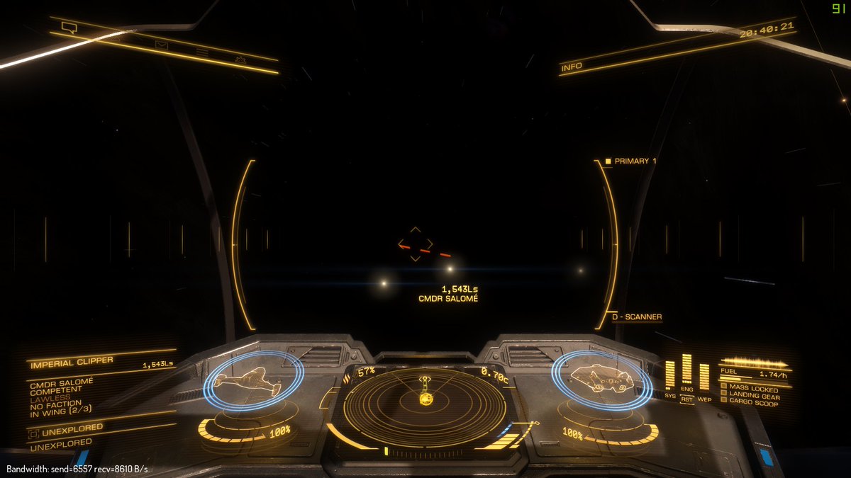 Katiria_24's tweet photo. I also had a brief encounter with CMDR Salomé 😃 I'm catching up with the her story and the current events. https://t.co/jaUbNLS9EM