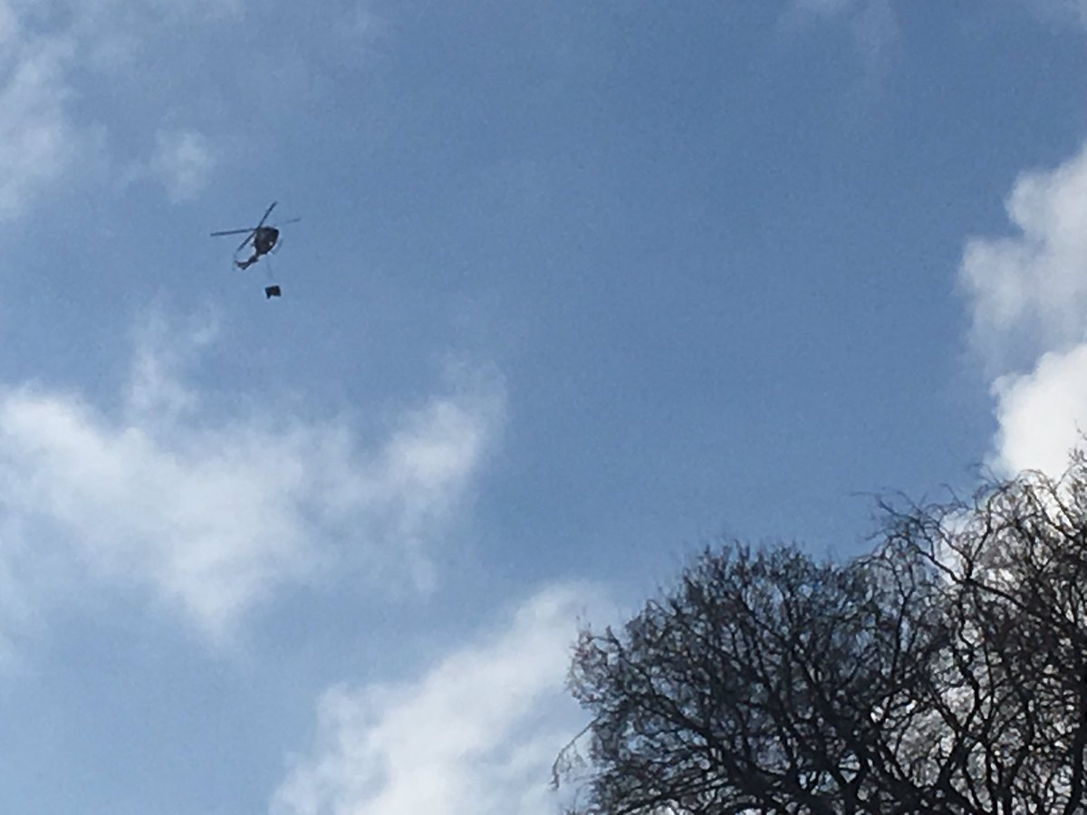 j_Vos87's tweet image. Good to see the guys at work even when I&apos;m on leave! #griffon #training #underslung #raf