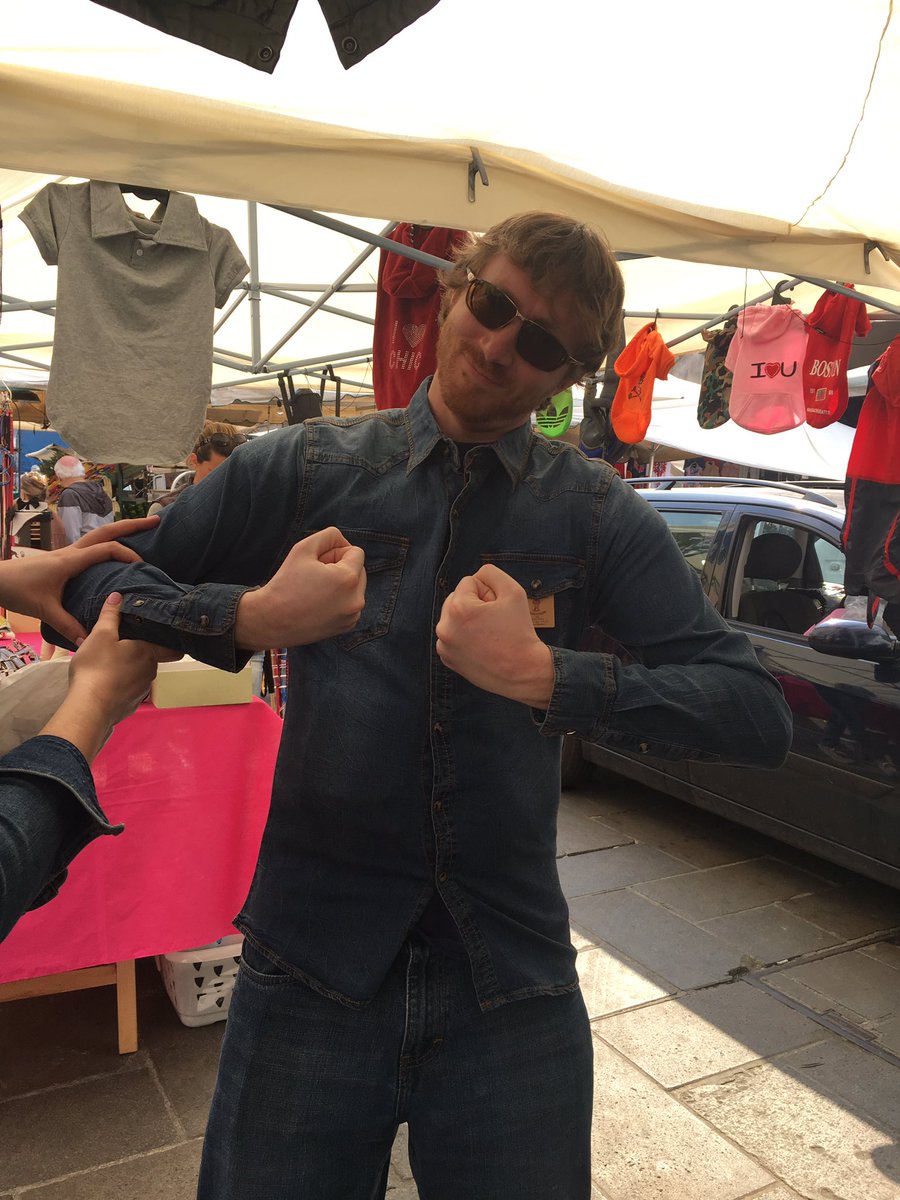 WBHSiCenter's tweet photo. Might lose @SenorBelill to the Italian fashion industry. Quite the #wbmodel #onlywb https://t.co/54MJQCVASa