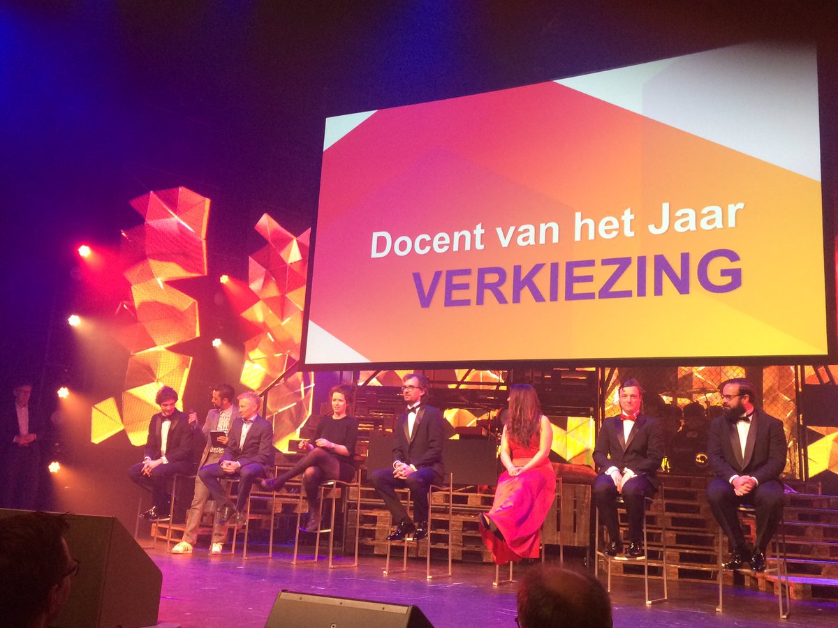 De helden van de HvA! Finalisten Docent van het Jaar Verkiezing #hvaowc2017