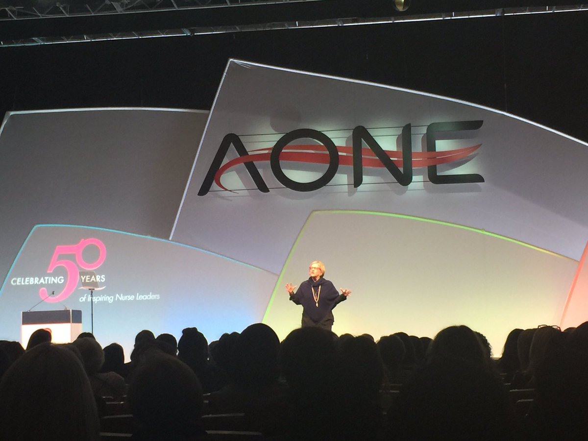 IanSaludares_RN's tweet photo. Met @BreneBrown for the 1st time at #AONE2017 event last week. She is an amazing leader. #Leadership #Bravery #Vulnerability Check her out. https://t.co/hYmi8IJcYg