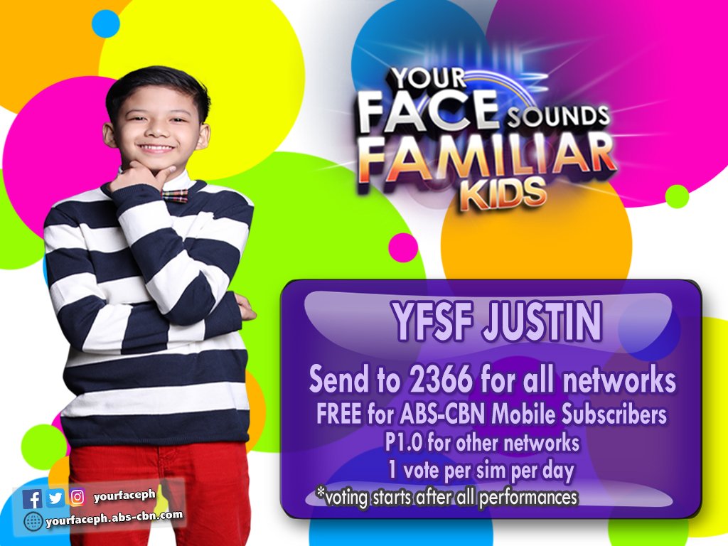 YourFacePH's tweet photo. Support your favorite celebrity kid performer!
Voting starts after all the performances sa YFSF Kids Grand Showdown!
Go Ka-Familiars! https://t.co/P7qVzJ3hUz