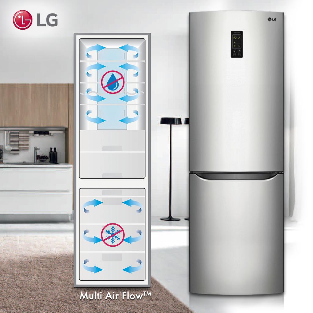 LGMongolia's tweet image. #LG # GCB379SMQA загварын хөргөгчний #MultiAirFlow систем нь  бүтээгдэхүүнийг жигд хүйтнээр хөргөж, үргэлж шинээр нь байлгана.
#LG