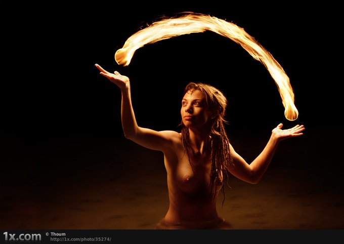 Playing with fire is not something I like, but this is a picture that tells a lot of things https://t