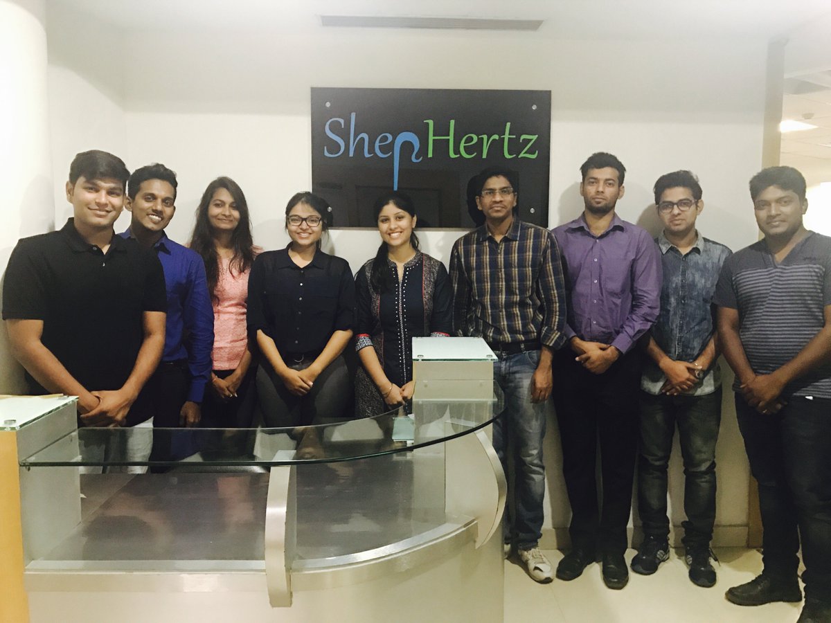 shephertz's tweet photo. #ShepHertz welcomes high energy interns from #IIMRaipur & #NMIMS :)
#Rainmakers https://t.co/ZbdEU9BKNj