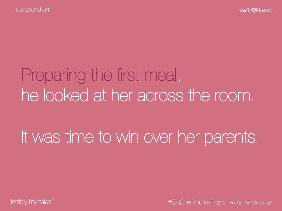 terriblytiny's tweet photo. Terribly Tiny Tales and Bhavika Karva complete a tale, [ together ] on #GoChefYourself 

@ChefsBasket https://t.co/Dx4unTS1Fj