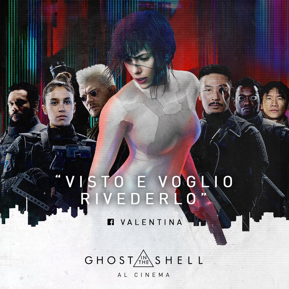 UniversalPicsIt's tweet photo. Quante volte avete rivisto #GhostInTheShellIT al cinema? Se non l'avete ancora fatto, correte al cinema: https://t.co/iNm9HjqOGX. https://t.co/auQqjehQaT