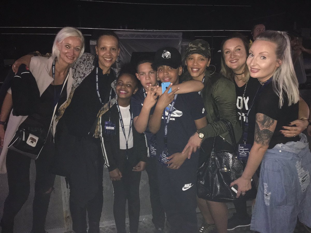 kaybimbo's tweet photo. Big up @Stormzy1 for making these kids night.... he only bloody gave our friends his cap #Merky https://t.co/Sj4rBXrqvO