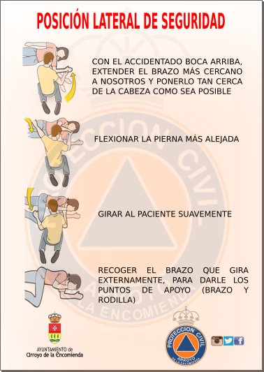 #consejo112 👱🏻‍♀️👱🏻 ¿En Semana Santa vais de acampada?... 🌲🌲 Poner al accidentado en Posición Lateral de Seguridad, será muy útil <a href="/GS_Fenix/">G.S Fenix 689</a>