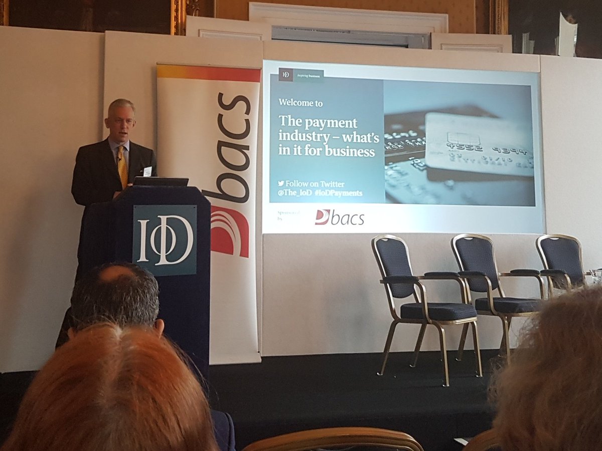 'certainty of payment' top of the list of IoD members' concerns. <a href="/jamesrsproule/">James Sproule</a> <a href="/The_IoD/">IoD</a> meet @GoFastPay! #iodpayments