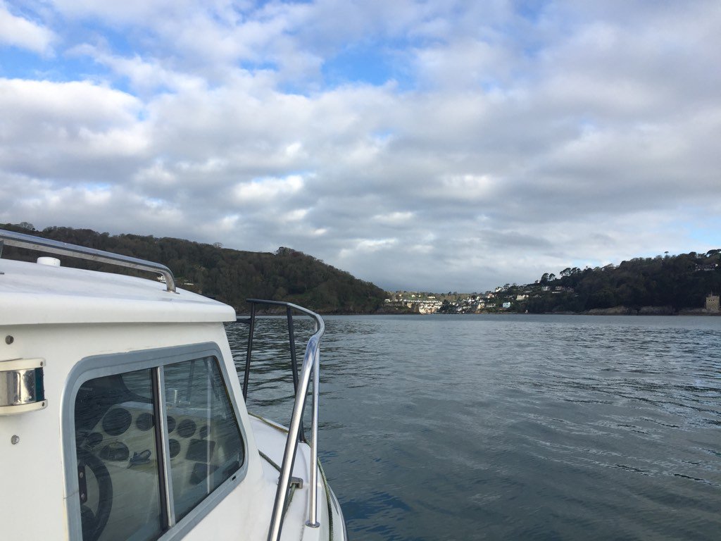 ladykth9's tweet photo. Coming into the River Dart for some tlc https://t.co/D20QdGcTi5