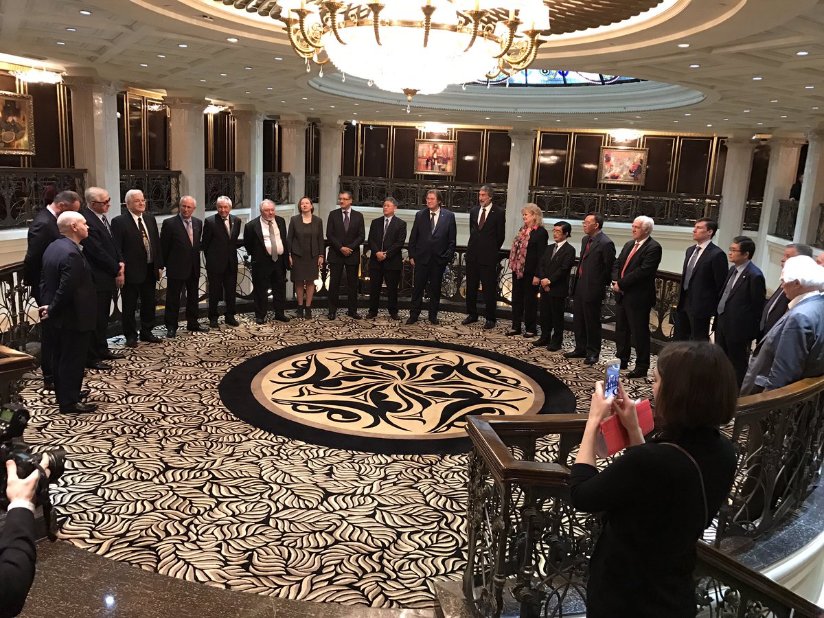 IRENA's tweet photo. Adnan Z. Amin, @IRENA chief, attends Global Energy Prize Committee 2017 to determine this year's winner—to be announced at @SPIEF 2017 https://t.co/7xKxR01BiJ