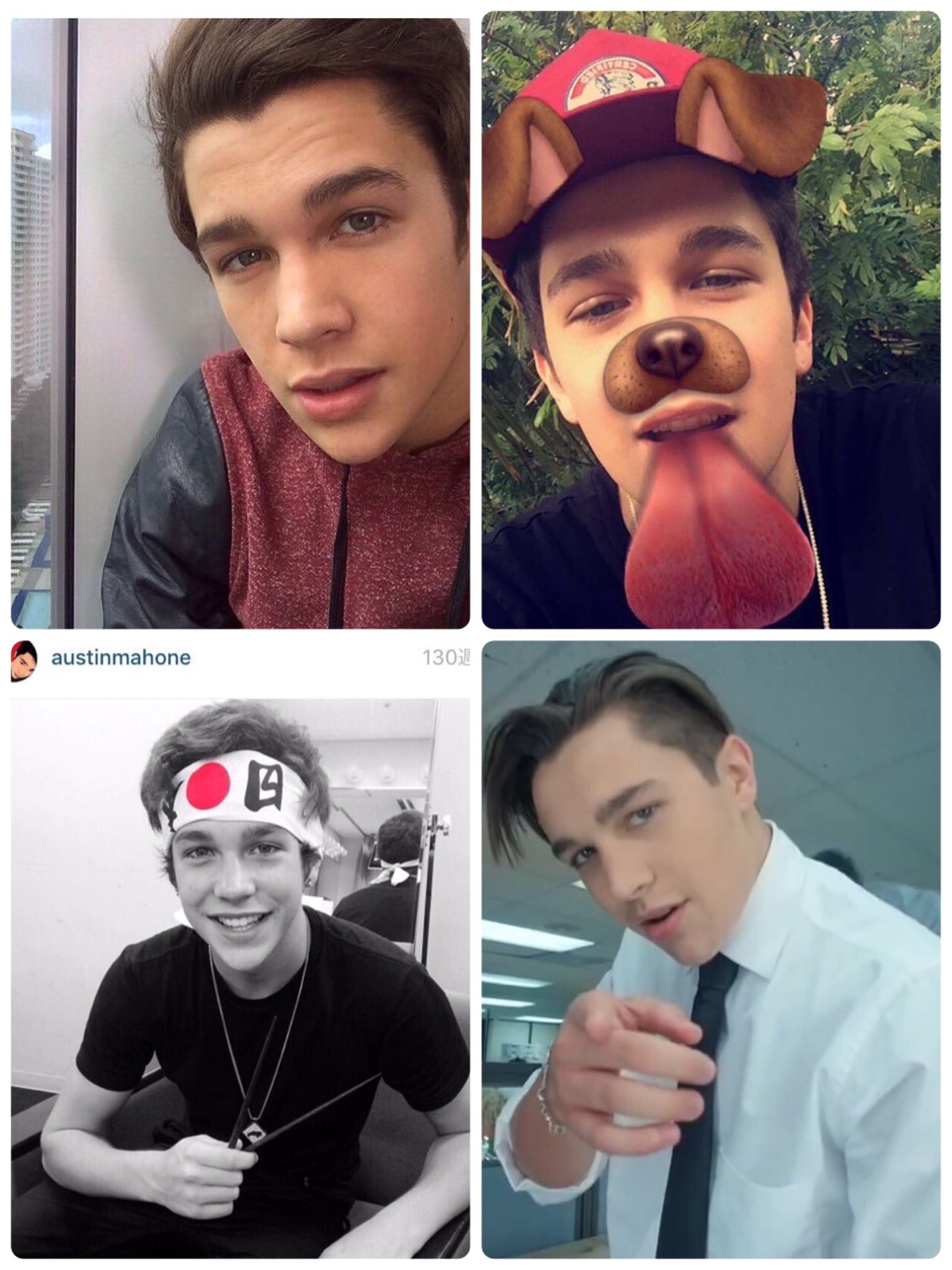 1         < Happy Birthday Austin Mahone > 