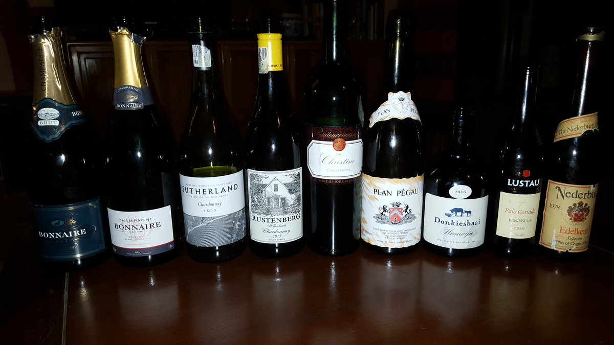 Thanks John for hosting comm meeting and dinner last night. Impressive lineup <a href="/ThelemaWines/">Thelema</a> tasting with Gyles was huge success last week