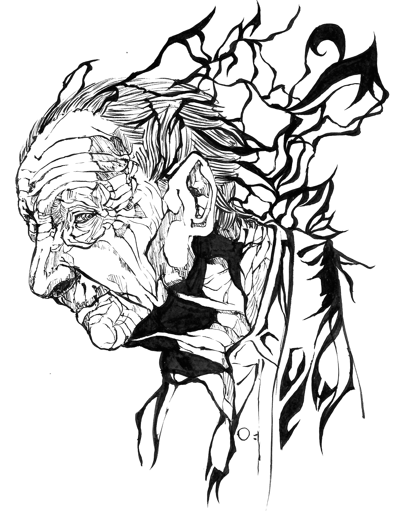 Gai 細密画 ペン画 トライバル ゲーム開発 じいさんトライバル トライバルじいさん 定期的に過去絵を晒す 絵描き人 絵描きさんと繋がりたい トライバル 人物画 Tribal Art Illust アート イラスト T Co 7n65h6zed2 Twitter