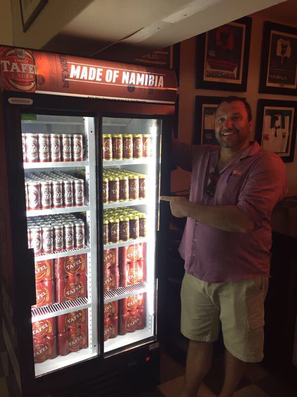 ...en toe word ons dors!! Ongelukkig maak daai yskas eers 16h30 oop!😂😂😂🍻🍻