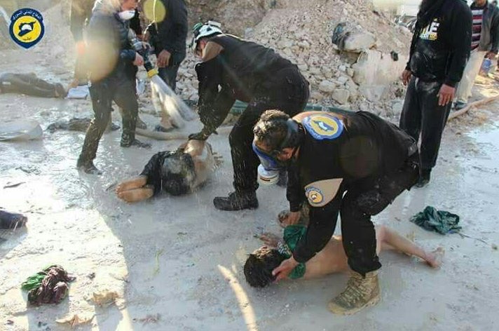 nevzatcicek's tweet photo. Suriye Ordusu'na bağlı güçler İdlib'in Şeyhan kasabasına kimyasal saldırı yaptı...ölü ve yaralılar var https://t.co/3dYTtL9Iq2