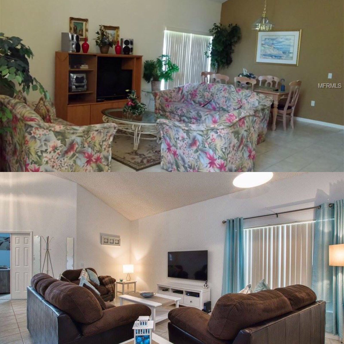 bloomingvillas's tweet photo. Day 1 #floridarenovation #beforeandafter https://t.co/xWia6Xqaxm
