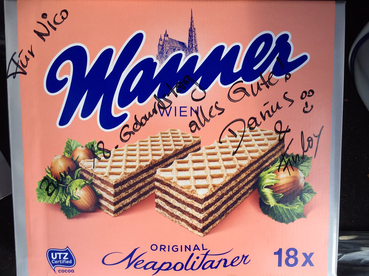 Special birthday gift by Darius &amp; Finlay 😋🎂🍾
#Manner #18xSex