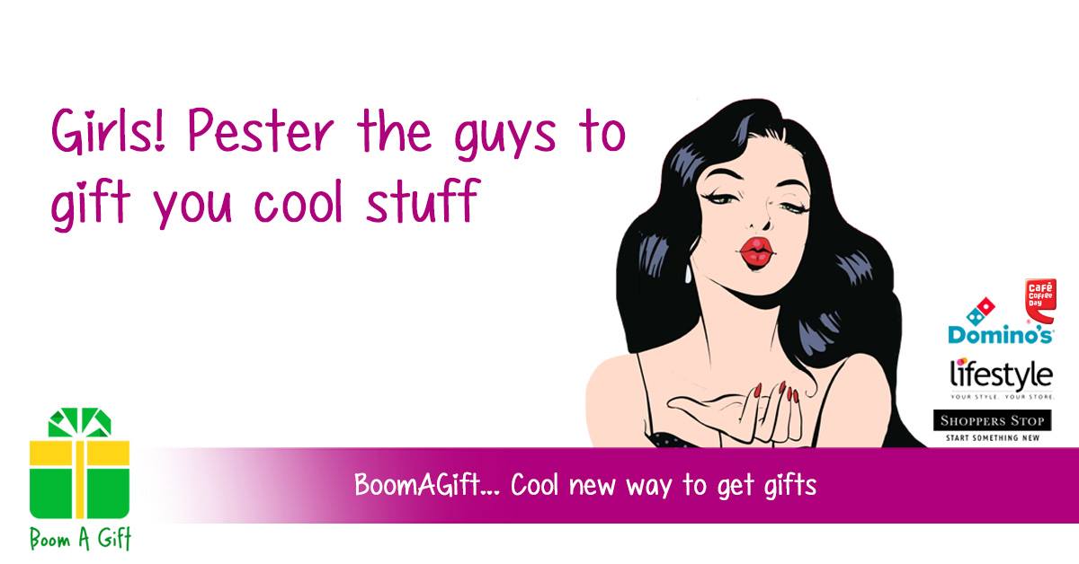 BoomAGift's tweet photo. Use PESTER feature in BoomAGift to pester friends &amp; get gifts you want...go ahead download BoomAGift App &amp; start pestering now. It's Fun ;) https://t.co/bzh2ExOKc3