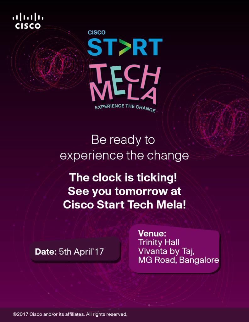 cisco_in's tweet image. Experience the change at #CiscoSTART_TechMela