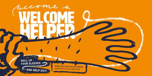 Cumbria SU (@cumbriasu) on Twitter photo Being a Welcome Helper allows you to help new students integrate properly into the <a href="/CumbriaUni/">University of Cumbria</a> community. Apply now! ow.ly/zEFS30ajYZj Being a Welcome Helper allows you to help new students integrate properly into the <a href="/CumbriaUni/">University of Cumbria</a> community. Apply now! ow.ly/zEFS30ajYZj