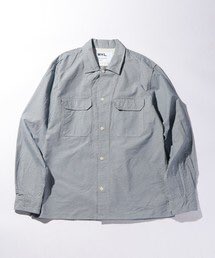 BY_NISHINOMIYA's tweet photo. 【MENS】

＜MHL.（エムエイチエル）＞の長袖ワークシャツが登場。

細かな柄の生地で仕立て、トラッドな要素も加えています。

¥22,000＋(tax)

#BYITEMSM  #MHL. https://t.co/qB5wRrLPRs