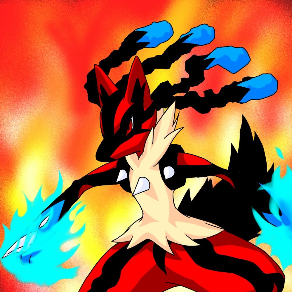 Sol Twitterissa ポケモン メガシンカ 色違いルカリオのメガシンカ描いてみた Sol Twitterissa ポケモン メガシンカ 色違いルカリオのメガシンカ描いてみた