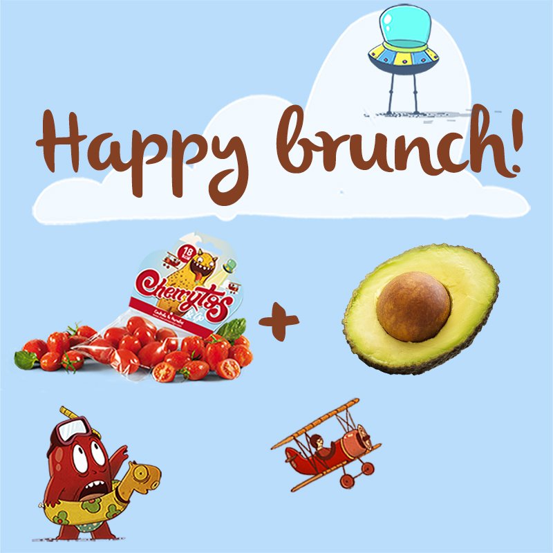 Cherrytosandgo's tweet photo. #Cherrytos 🍅 + Aguacate 🥑  = ¡#Happybrunch perfecto! Un almuerzo o una merienda que nos llenará de energía. https://t.co/9GtCX4TcmM