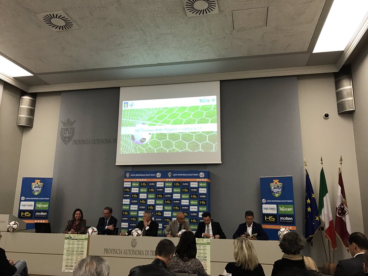 visitvalsugana's tweet photo. La #valsugana è pronta per il #torneodelleregioni di calcio! Conferenza stampa!@LegaDilettanti @sporttrentino https://t.co/Nu8ZxjMs5L https://t.co/GQYgU9E5Xy